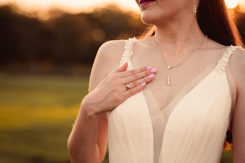 Piękna suknia ślubna