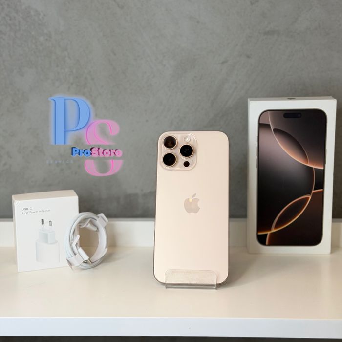 iPhone 16 Pro Max 1TB Gold | Bateria 90% | Sklep Faktura Gwarancja