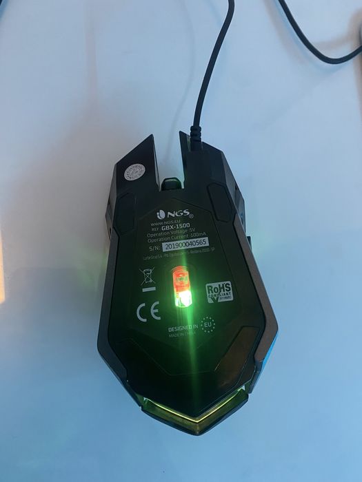 Rato Gaming NGS (2400 dpi - Preto]