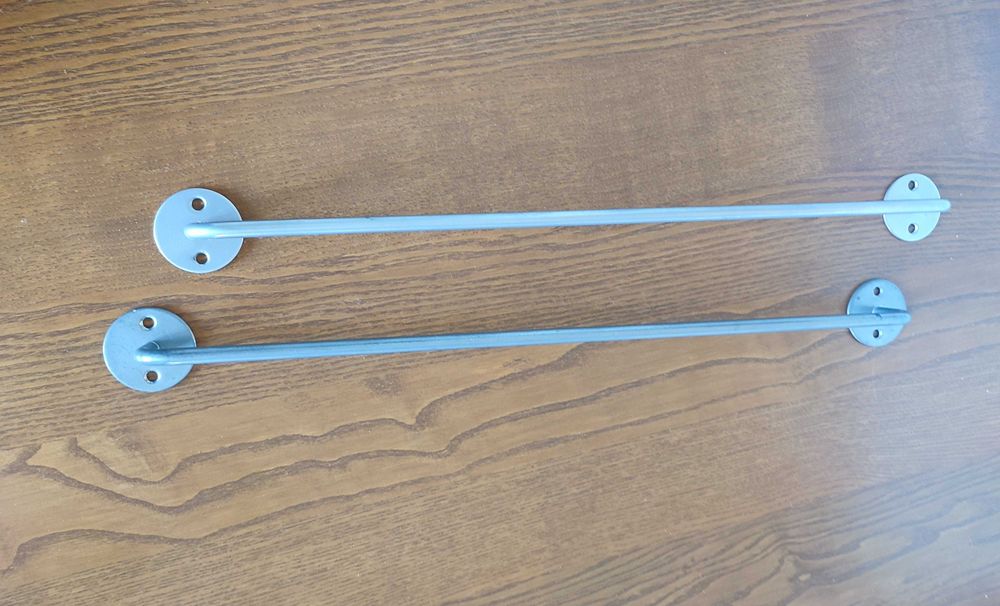2 drążki drążek szyna szyny reling IKEA