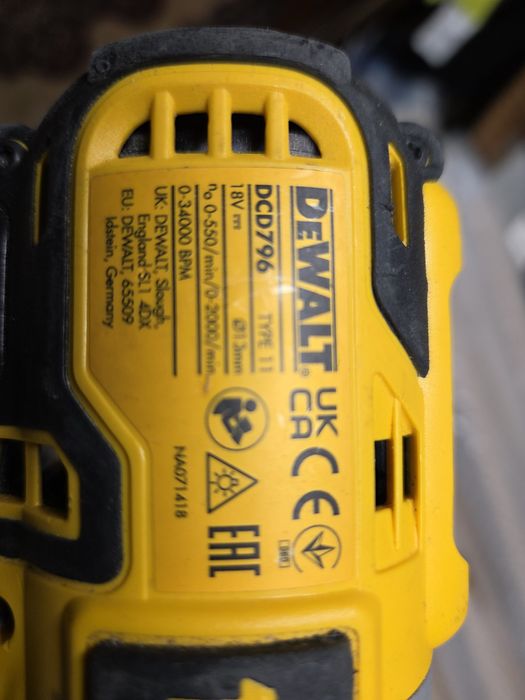 Wiertarko-wkretarka -udatowa Dewolt