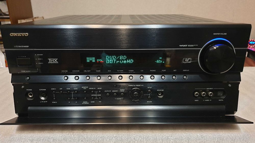 Ресивер Onkyo TX-NR1007 9.2 TrueHD THX, FM, Opt, Coax, DLNA, WRAT 230W