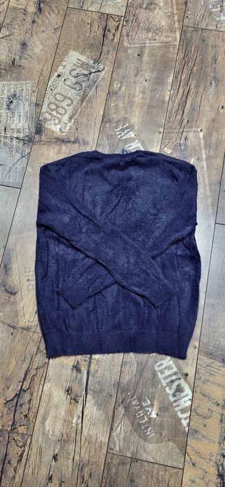 Sweter alpaka premium milutki granatowy premium miś tous