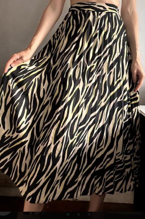 Юбка миди плиссе