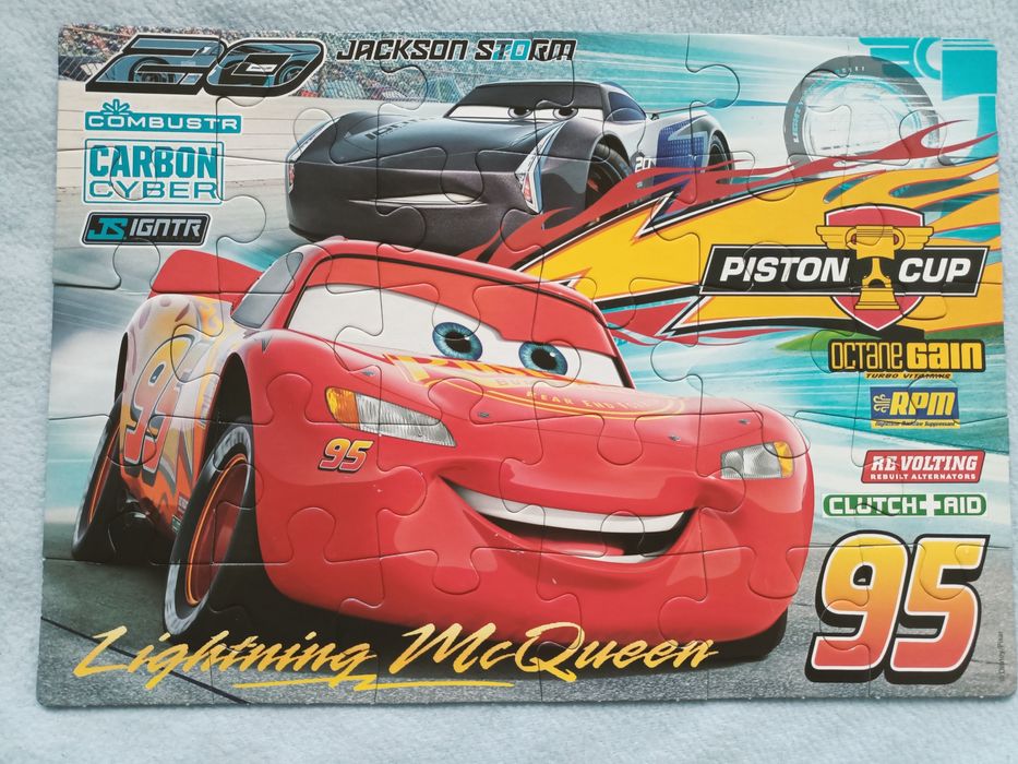 Puzzle Auta, Cars McQueen, Zygzak