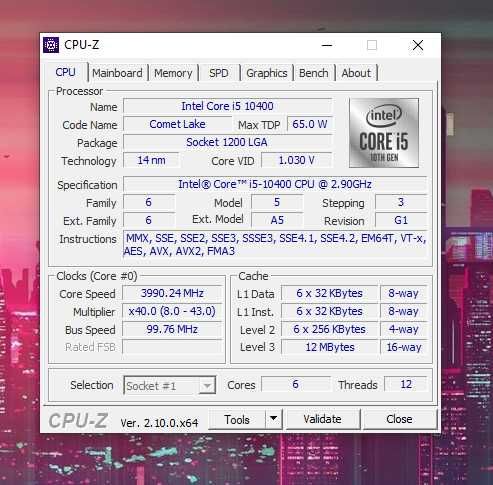 Mini PC MSI Trident 3 - GTX 1660 Super + 16Gb DDR4 + i5 10400F