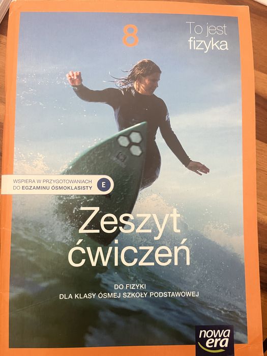 To jest Fizyka 8 zeszyt ćwiczeń Braun Śliwa