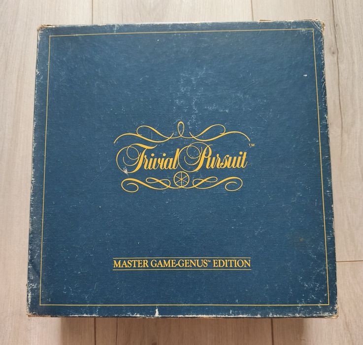 Trivial Pursuit Master Game GenusTM Edition vintage 1983 po angielsku