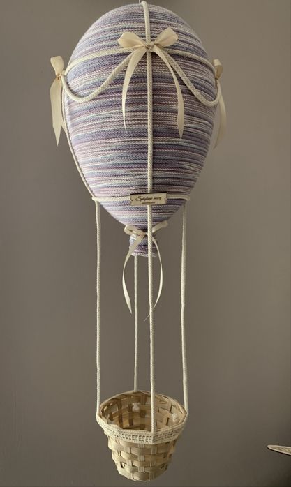 Balon makrama wisząca ozdoba do pokoju dziecka