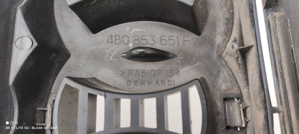 Grill Atrapa Audi A6 C5 S-LINE Lift Blask Gołdap