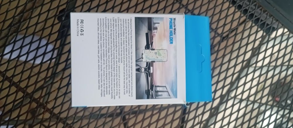 Suporte para smartphone na Bicicleta  moto.
