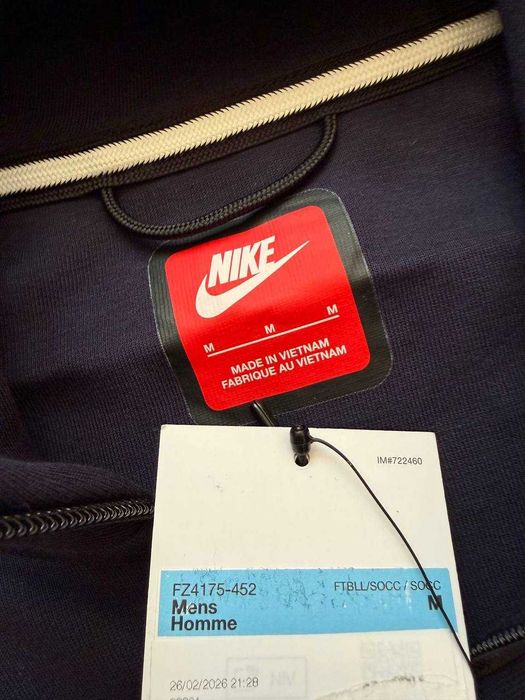 ОРИГІНАЛ! Кофта Nike Tech Fleece Chelsea FC Fz Wr M L XL | FZ4175