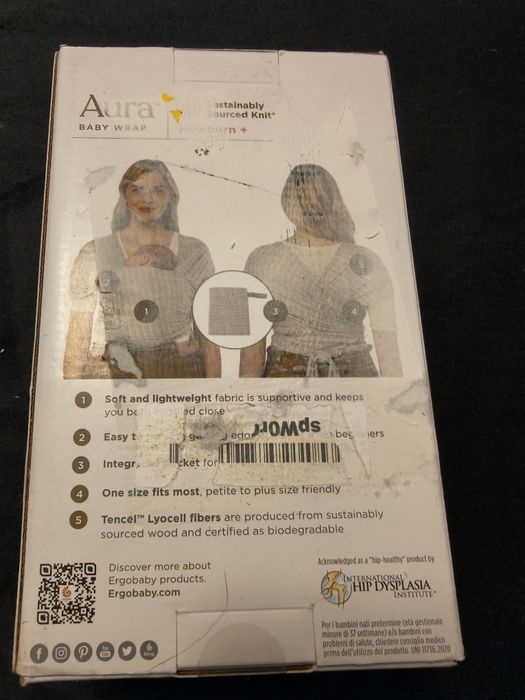 Ergobaby - NOWA chusta dla niemowląt / do 11kg