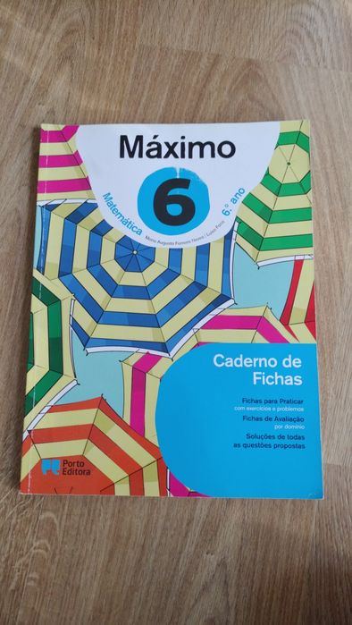 Máximo Matemática 6º Ano - Caderno de Fichas