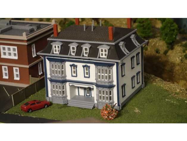 домик для диорам 1/87