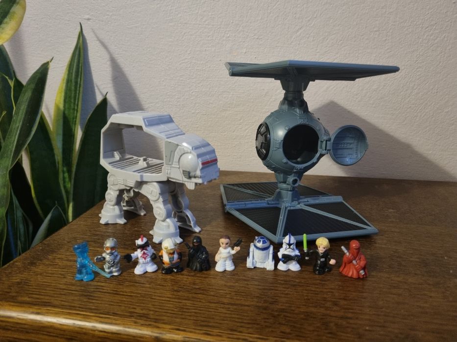 Star wars kolekcjonerski zestaw figurki statek