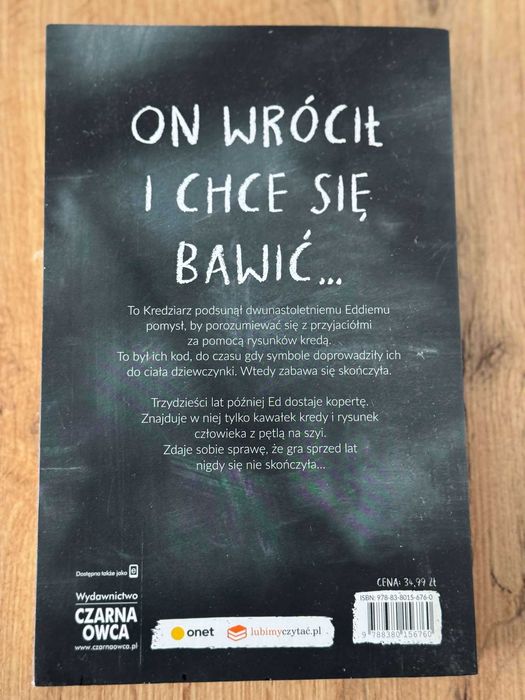 Książka Kredziarz C. J. Tudor