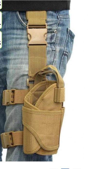 Кобура на ногу, пояс