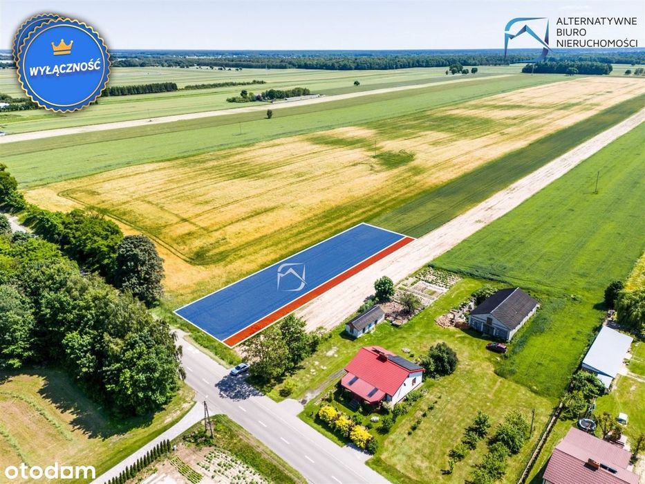 Ustawna działka budowlana w Miłków Kolonia