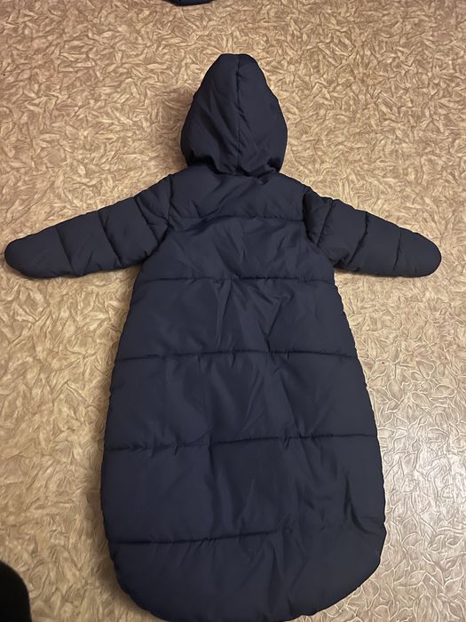 Дитячий h&m зимній комбінезон-конверт