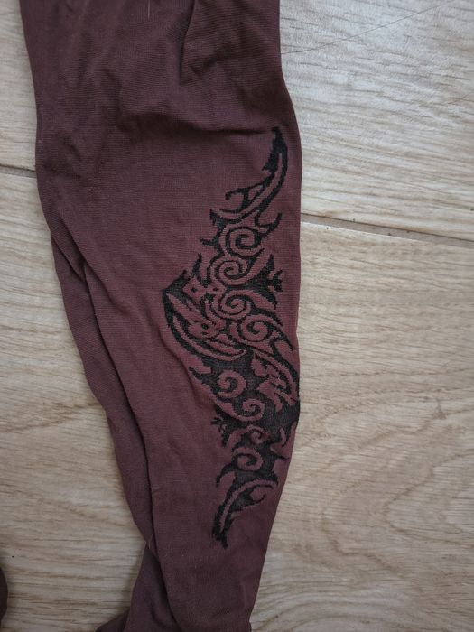 Rajstopy brązowe rozmiar S