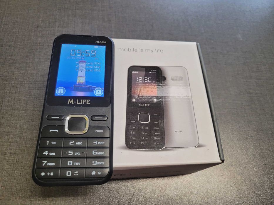 Telefon GSM M-Life ML697 czarny