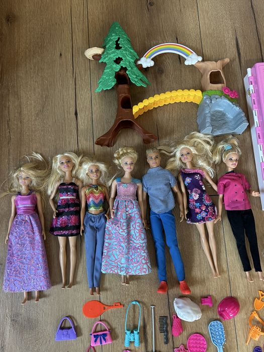 Barbie lalki szafa akcesoria