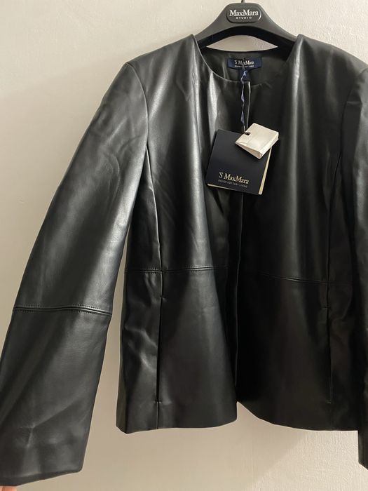 Куртка шкірянка Max Mara S