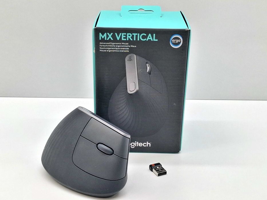 Myszka wertykalna LOGITECH MX Vertical Advanced Ergo Graphite 910-005448