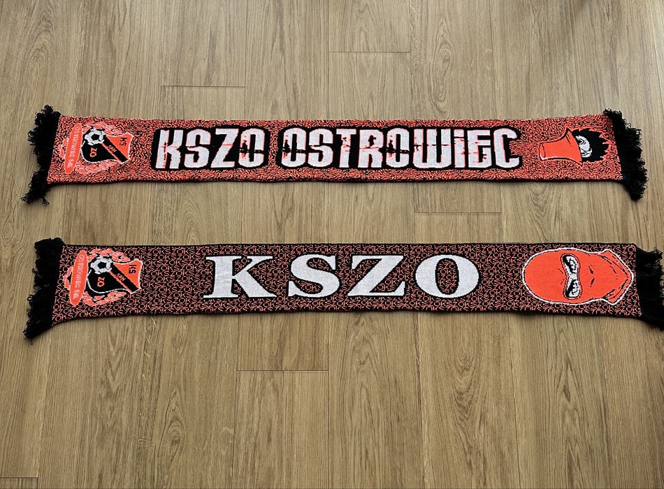 2 szaliki KSZO Ostrowiec