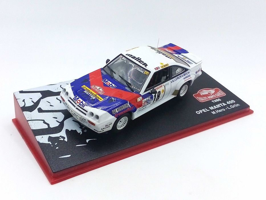Rallye - Opel Manta 400 - 1983 - 1/18. | Acheter sur