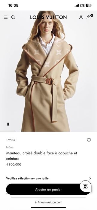 Пальто louis vuitton