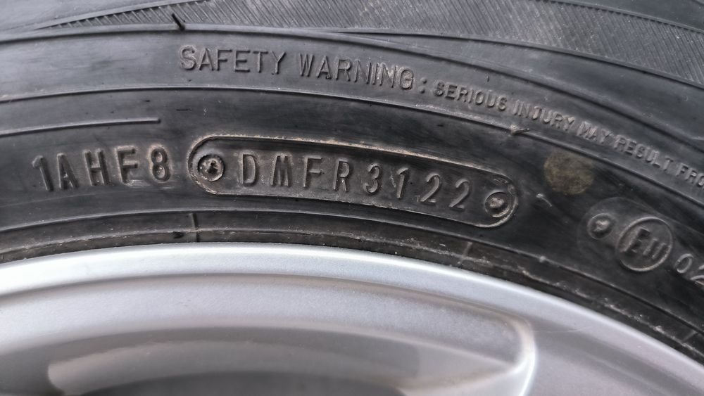 Колеса в зборі 5*108 r16 гума 195 65