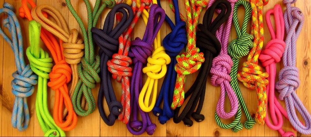 скакалка гімнастична  для художньої  гімнастики ф12 ціна за метр