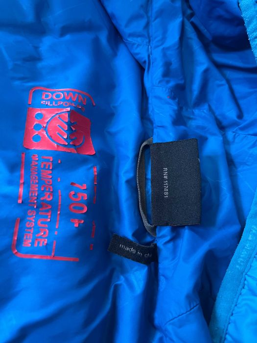 Mammut Broad Peak Hooded Jacket пуховик оригінал синій