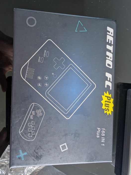 Consola jogos retro 168 jogos em 1