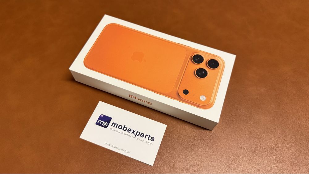 Apple iPhone 17 Pro Cosmic Orange 256GB monobank ПУМБ a•bank Privat