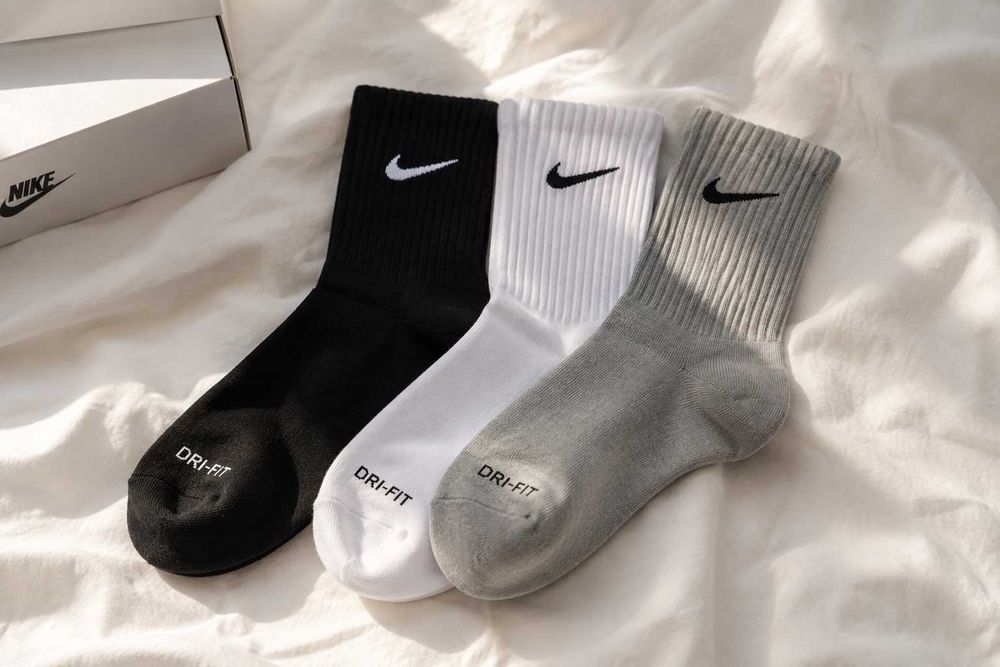 skarpetki nike w roznych kolorach
