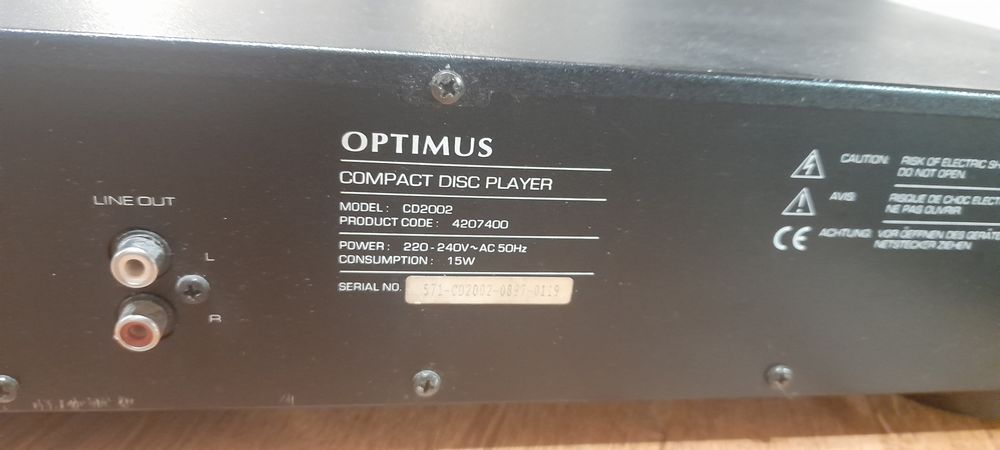 Odtwarzacz CD Optimus