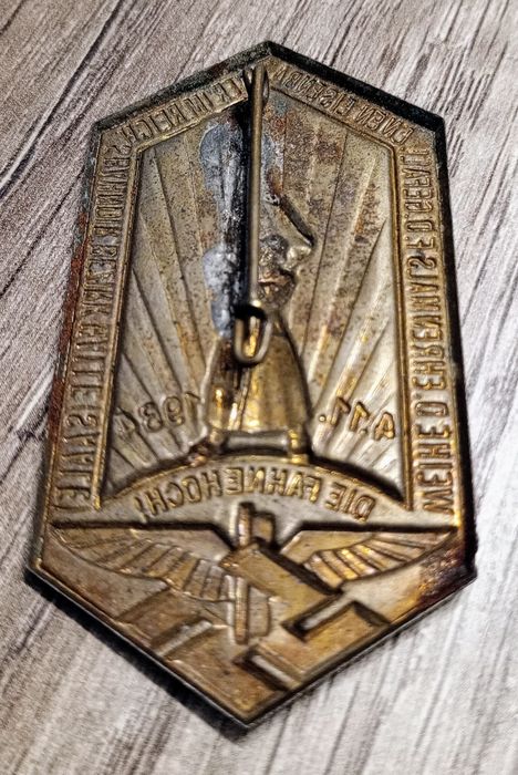 Militaria III Reich Wehrmacht Pin Comomorativo