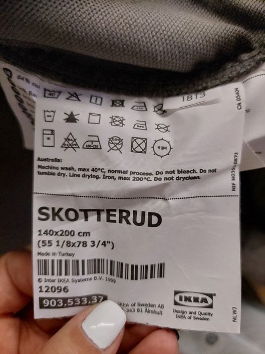 Capa cabeceira skotterud ikea