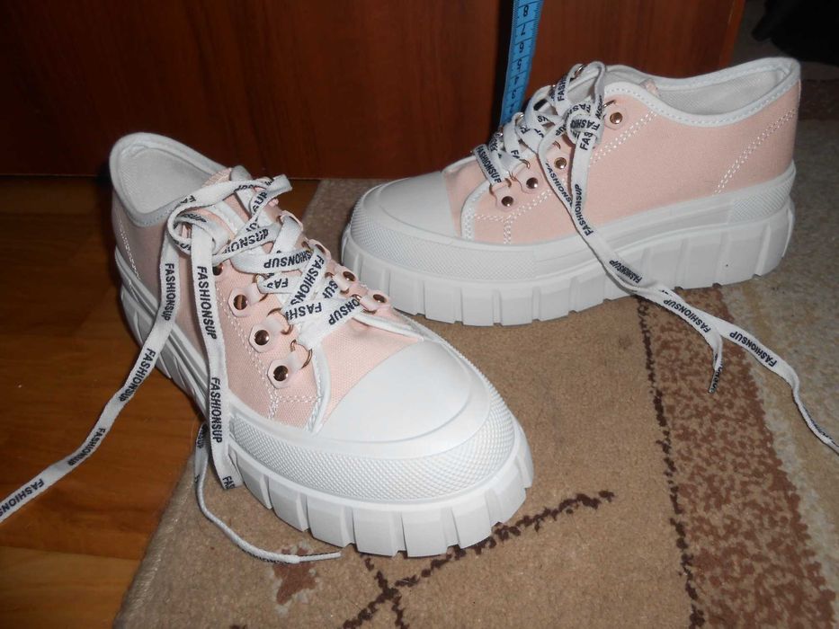 GOFC trampki damskie na grubej podeszwie,38/24 cm