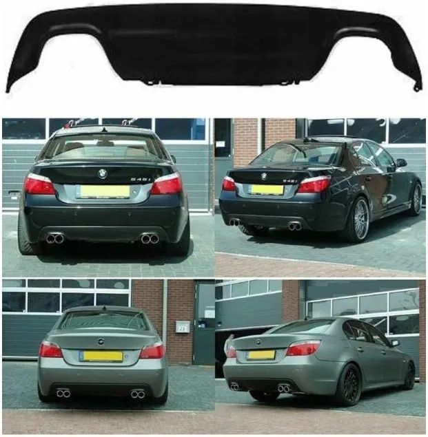 Bmw e60  difusor traseiro duplo escape