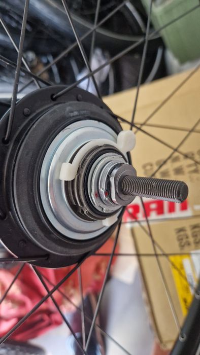 Nowe koło tylne ebike Shimano steps Nexus Di2  cs7050 5 disc