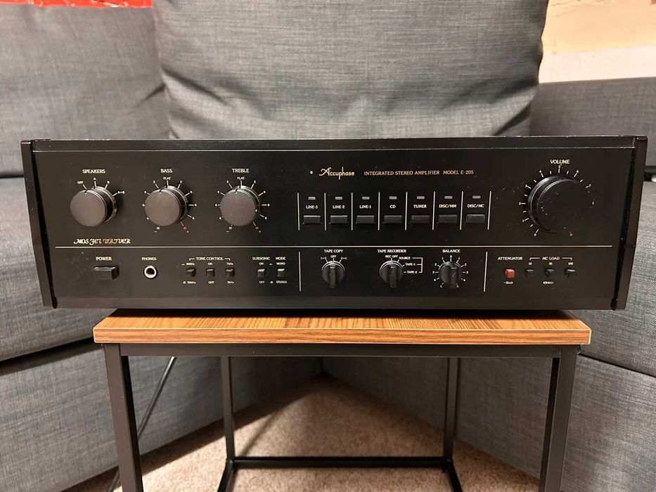‼️ Усилитель Accuphase E-205 — легенда Японии, MM/MC, звук на годы