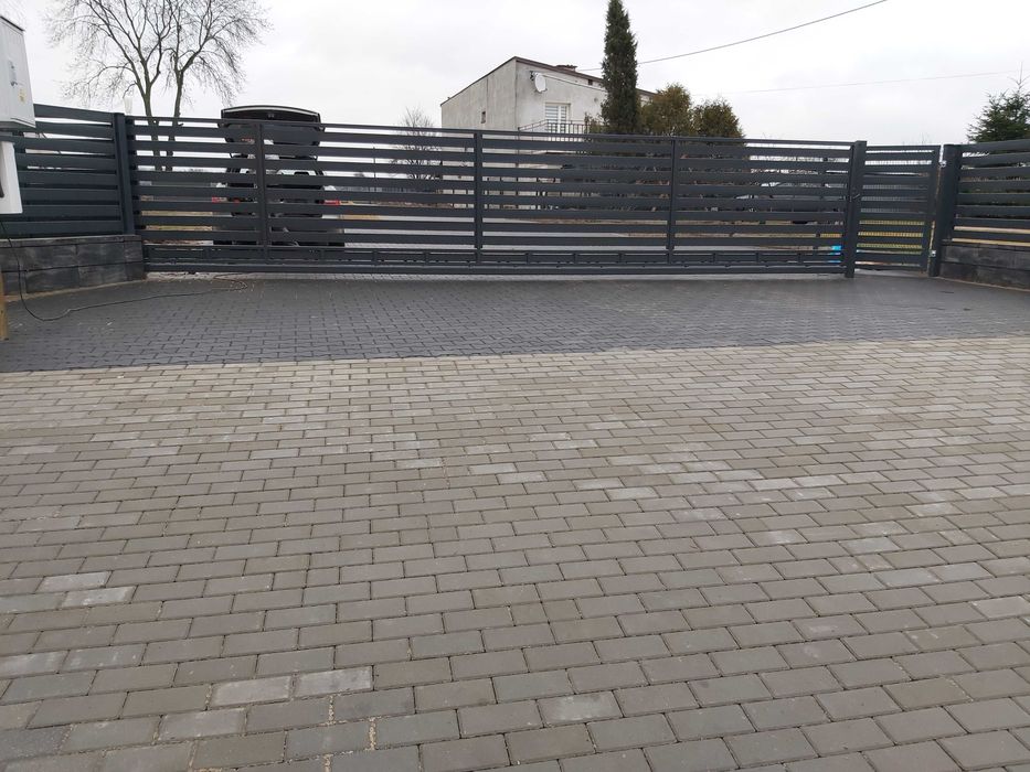 Brama wjazdowa, przesuwna,  4, 5, 6, 7, 8, 9, 10, 11,..16mb przejazdu