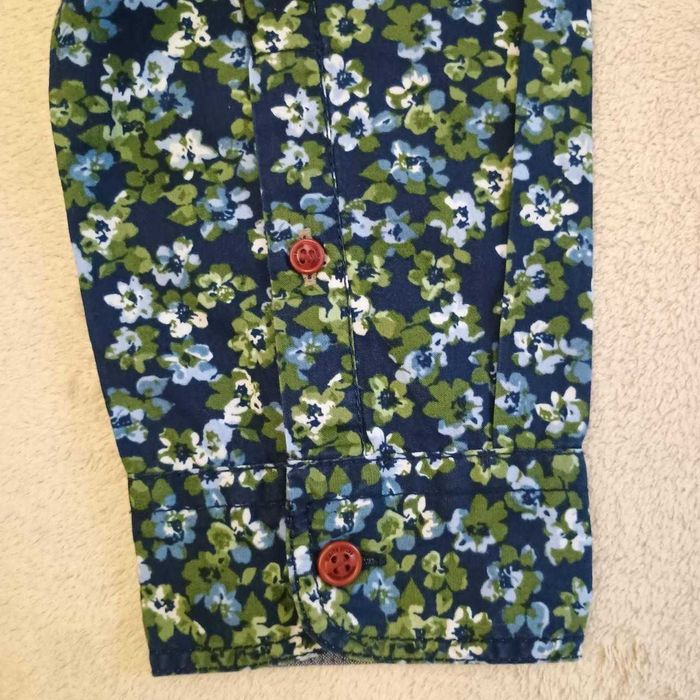 Мужская рубашка White Stuff Slim Fit L (цветочный принт) 100% cotton