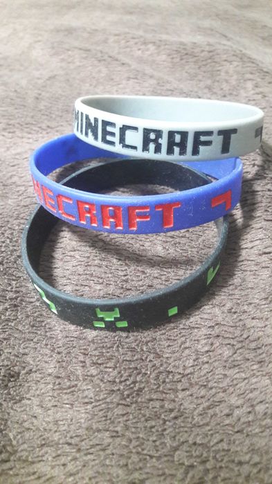 Zestaw opasek minecraft
