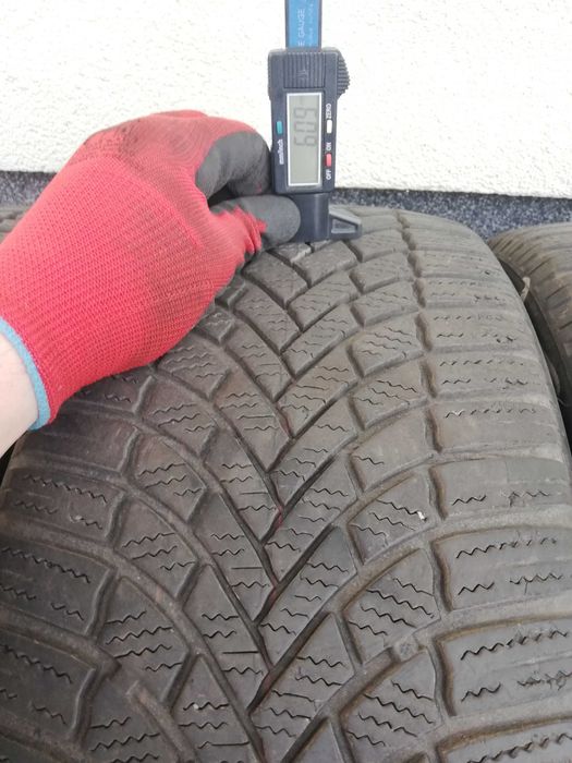 4 opony zimowe Bridgestone 225/50R18, bieżnik ok 6mm.