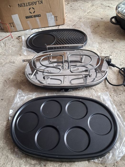 Gril i patelnia do placków